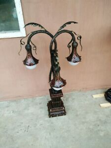 Outdoor Lighting Garden Lantern Lamp Post Metal Fairy