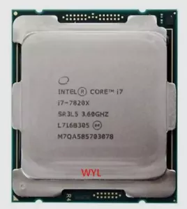 Intel Core i7-7820X LGA-2066 CPU Processor SR3L5 3.60GHz 8-Core X-series 11MB - Picture 1 of 2