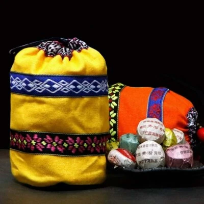 50 Piezas 10 Sabores Diferentes Pu'er Mini Tuo Cha Crudo y Maduro Pu-erh Mezcla Bolsa de Regalo Foto 1 de 4