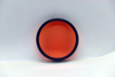 49x0.75mm ORANGE Color lens FILTER O-2.8x/O-2.8x USSR LZOS - Image 1 of 4