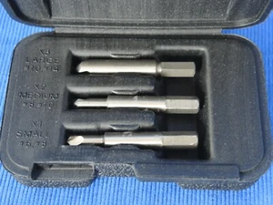 Juego Extractor Tornillo Toughtest, 3 Piezas, Marca TOUGHTEST, Nuevo - Imagen 1 de 4
