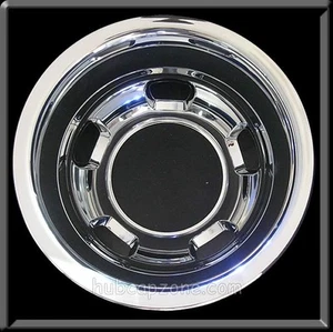 Fits 2011 2012 Dodge Ram 3500 Rear 17" Chrome Hubcaps, Wheel Simulator Dually - Bild 1 von 5