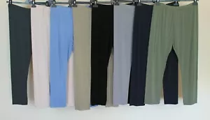 Leggings donna leggeri estivi casual vita elasticizzata comodi nuovi taglia unica - Foto 1 di 9