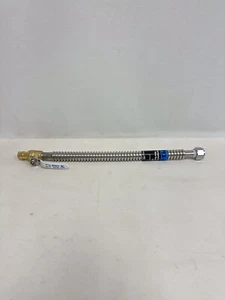 3/4 in. x 3/4 in. Brass PEX-A Barb x FNPT x 18 in. Corrugated WH Connector - Picture 1 of 5