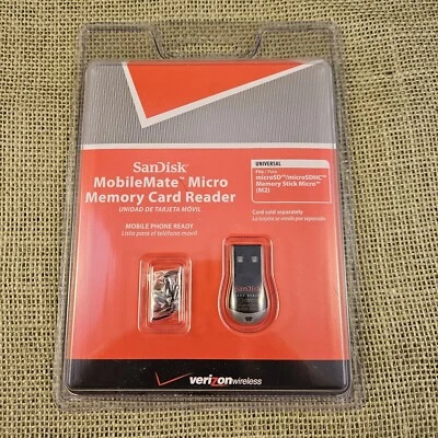 SanDisk MobileMate Micro Memory Card Reader from Verizon Wireless - Image 1 of 2