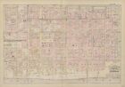 1884 CINCINNATI, HAMILTON COUNTY, OHIO, FOUNTAIN SQ. PIKES OPERA HOUSE ATLAS MAP