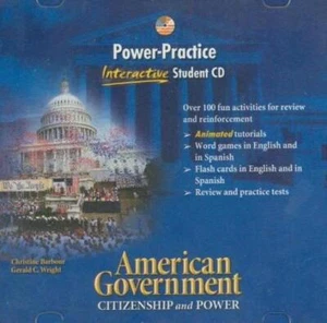 American Government Citizenship & Power Power-Practice Interactive PC MAC CD - Picture 1 of 1