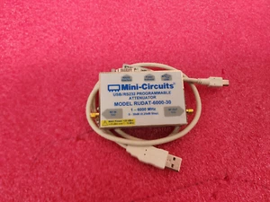 Mini-Circuits RUDAT-6000-30 1-6000MHz 0-30dB (0.25 Step) USB/RS232 Attenuator - Picture 1 of 2