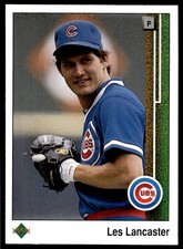 1989 Upper Deck Les Lancaster Chicago Cubs #84