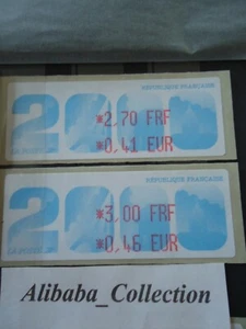 LOT VIGNETTES LISA FRANCE TIMBRE ** 2000 - Imagen 1 de 1