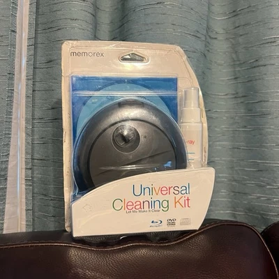Memorex Universal Cleaning Kit CD/DVD/BDR Complete OPEN BOX Never Used - Image 1 of 4