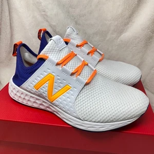 New Balance Fresh Foam Cruzv1 Reissue Athletic Running Shoes White Orange 10.5 - Picture 1 of 9
