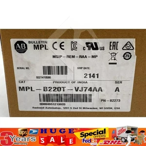 Allen-Bradley MPL-B220T-VJ74AA AC servomotore 0,62 kW MPLB220TVJ74AA US esentasse - Foto 1 di 4