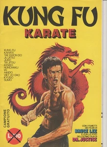 Leeres Album Figuren-Sticker-KUNG FU KARATE-Martial Arts-Bruce Lee-Dr Justice - Bild 1 von 7