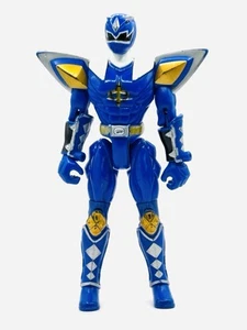 Bandai 2003 Power Rangers Dino Thunder Warrior Blue Figure - Picture 1 of 2