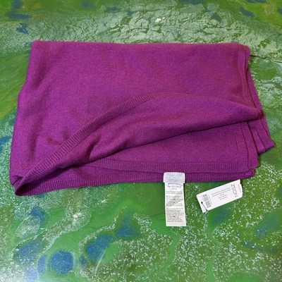 NUEVO CON ETIQUETAS Chico's Mujer Portero Viaje Envolvente Chal Bufanda Ciruela Baya 34x80" NUEVO Foto 1 de 4