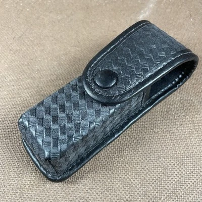 Vintage Uncle Mike's Sidekick Basketweave Mag Pouch Holster - Image 1 of 4