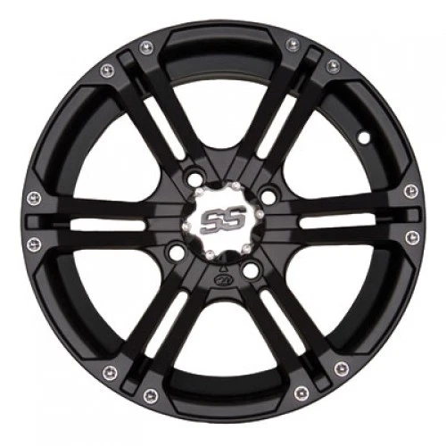 4/156 ITP SS212 Alloy Series Wheel 14x6 4.0 + 2.0 Matte Black 14SS403BX - Image 1 of 1