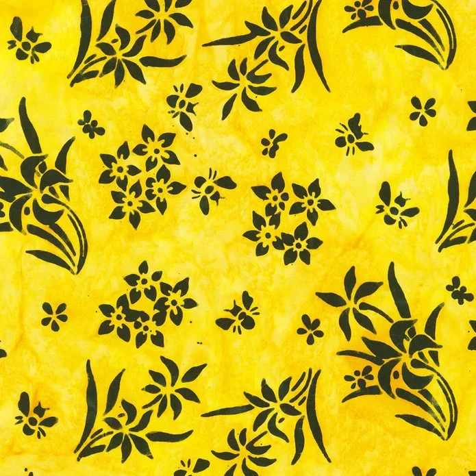 Robert Kaufman Artisan Batiks AMD-22518-393 Bumblebee BTY Cotton Quilting Fabric - Image 1 of 1