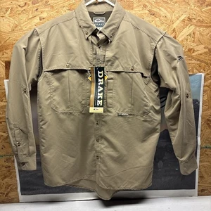 Drake Clothing Company Mens S Wingshooters Shirt Long Sleeve Button Down NWT - Picture 1 of 8