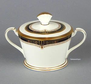 Noritake 9758 GOLD AND SABLE, Sugar Bowl & Lid, MINT UNUSED Condition! - Picture 1 of 6