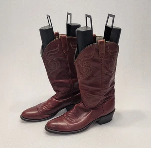 Dingo braune Cowboystiefel Schuhe Herren Größe 10,5 B Bull Riding Leder Western - Bild 1 von 16