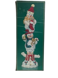 Mayview Collection Stacked Snowmen Figurine #60194 Christmas Decor - Bild 1 von 11