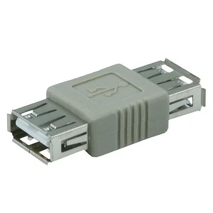 USB Type A Female to Female Coupler Coupling Adapter Connector Cable Joiner - Picture 1 of 2