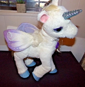 FurReal Friends Interactive StarLily My Magical Unicorn Tested works - Picture 1 of 8