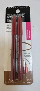 Maybelline Expert Wear Twin Eye & Brow Eyeliner Pencil, Blonde 107, Waterproo... - Picture 1 of 6