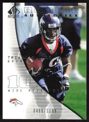 2004 SP Authentic #91 Triandos Luke Denver Broncos /1199 NM - Image 1 of 2