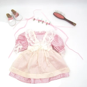 PLEASANT COMPANY American Girl SAMANTHA Geburtstag Spitze Trägerhose & Kleid Set 1989 - Bild 1 von 16