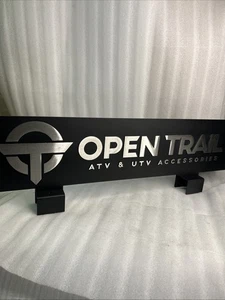 Open Trail 99-0148 30" BATTERY DISPLAY OPEN TRAIL HEADER PRODUCT DISPLAY SIGHN. - Picture 1 of 8
