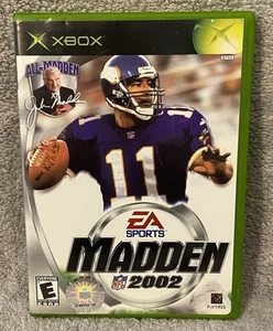 Madden NFL 2002 (Microsoft Xbox, 2001) **TESTED** Complete CIB - Picture 1 of 5