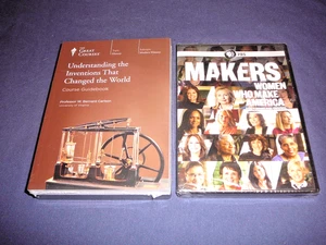 Teaching Co Great Courses DVDs UNDERSTANDING INVENTIONS CHANGED WORLD + bonus - Picture 1 of 6
