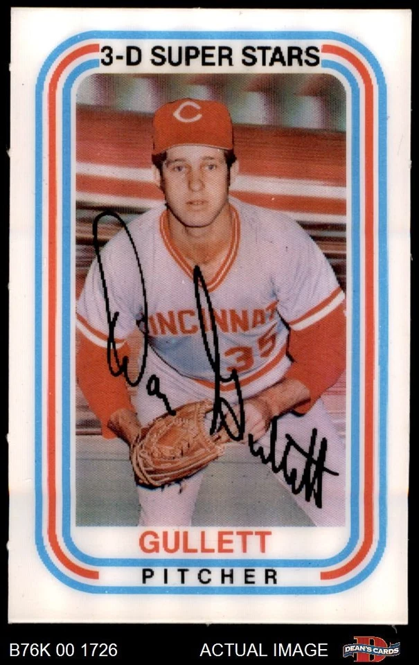 Kellogg's #3 Don Gullett Reds 1976 impresión corta 8 - casi nuevo/como nuevo Foto 1 de 1