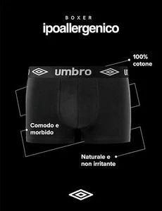 Umbro Boxer (Pacco da 5) Uomo - Foto 1 di 5
