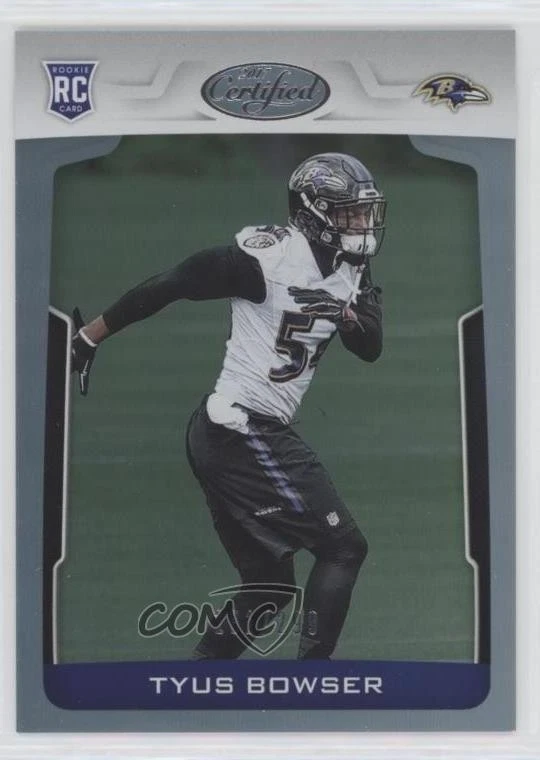 2017 Certified Rookies Mirror /299 Tyus Bowser #181 Rookie RC - Image 1 of 2