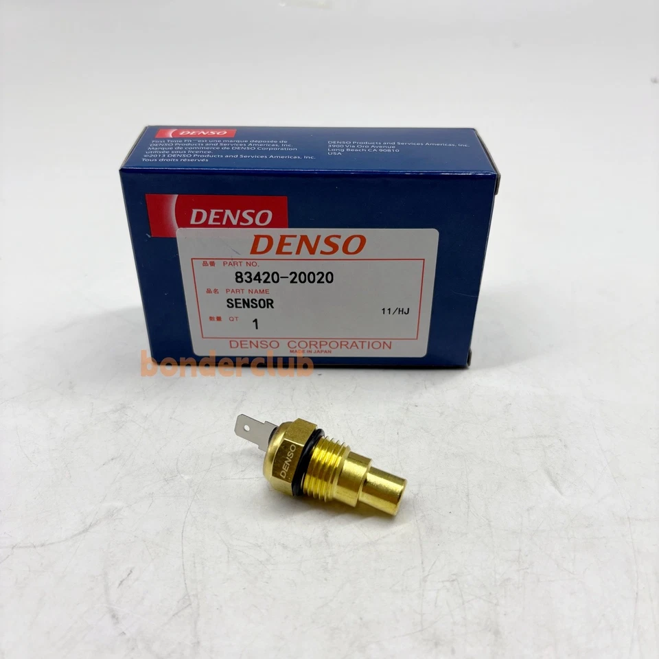 1* DENSO For Toyota Durable 83420-20020 Single Coolant Temperature Sensor Custom Foto 1 de 4