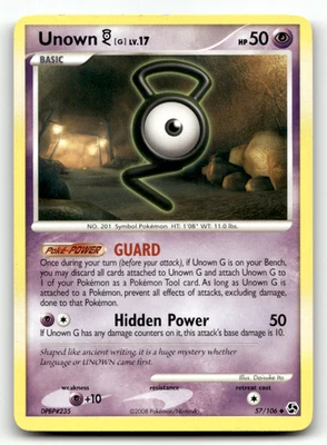 Unown [G] 57/106 Uncommon Great Encounters LP - Image 1 of 2
