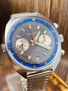 Poljot Sturmanskie 23 Jewles Chronograph cal. 3133 TOP Vintage UdSSR #8818 - Bild 1 von 24