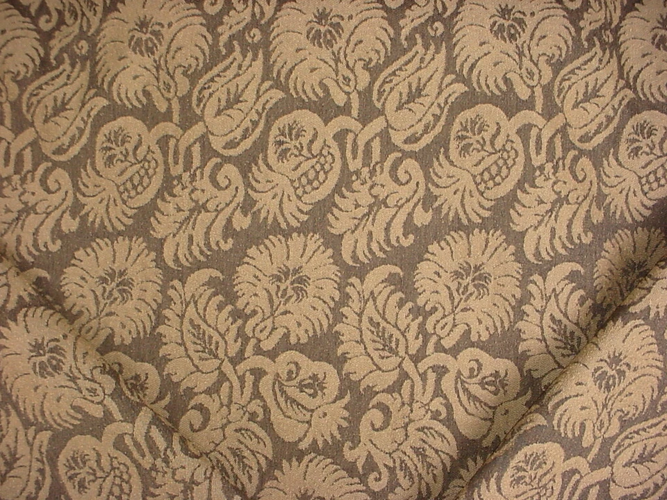 Tela de tapicería de damasco 8-7/8Y Kravet Couture 18712 Cornelian Bouquet Shale Foto 1 de 4