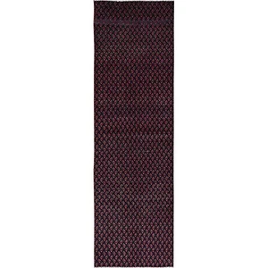 2'4"x8'4" Red Old Zoroastrian Paisley Design Hand Knotted Wool Runner Rug R991 - Picture 1 of 7