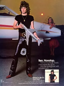 1977 Rex Smith Where Do We Go From Here neues Album Promo Druck AD (612) - Bild 1 von 1