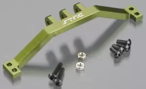 NEW STRC Alum Rr Upper Link Mount Bracket Grn SCX10 STA80043G FREE US SHIP - Picture 1 of 1
