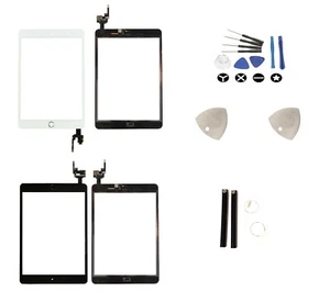 Screen Repair Kit Fit iPad Mini 3 A1599 A1600 Touch Digitizer Glass Replacement - Picture 1 of 5