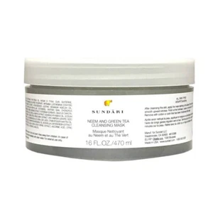 NEW! Sundari Neem and Green Tea Cleansing Mask for All Skin Types, 16 oz - Picture 1 of 1