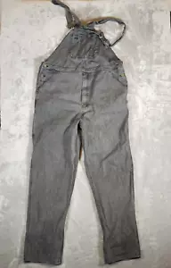 Mono Boulder Creek para hombre 42X40 alto negro carpintero empresa comercial babero A&M - Imagen 1 de 18