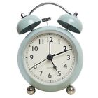 Classic Twin Bell Alarm Clock Retro Vintage Style Backlight Battery Operated