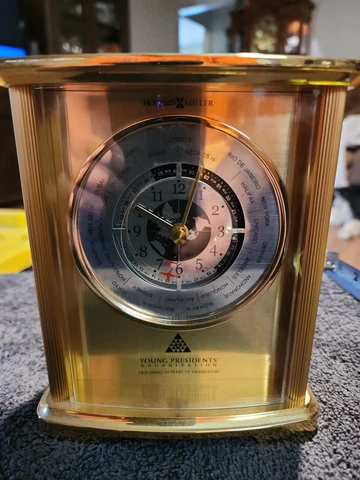 Howard Miller Quartz Movement World Clock Model 645-672 Cover